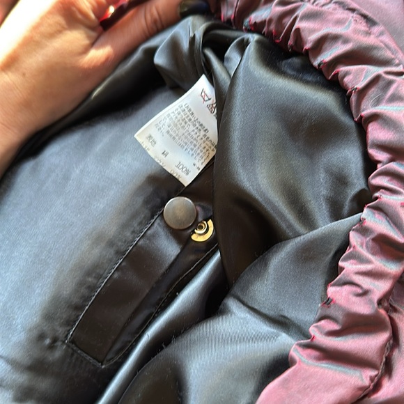 Issey Miyake 1993 Fall runway silk down iridescent metallic puffer jacket - Picture 6 of 16